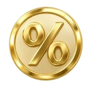 Gold percent coin — GQbet