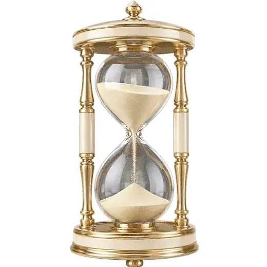 Ornate hourglass — GQbet