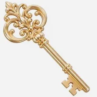 Ornate antique key — GQbet