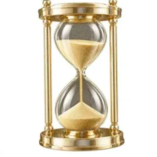 Ornate hourglass — GQbet