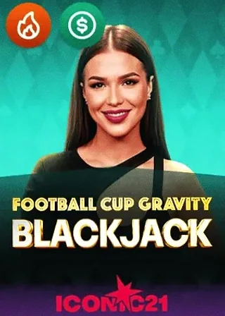 Football Cup Gravity Blackjack live game cover