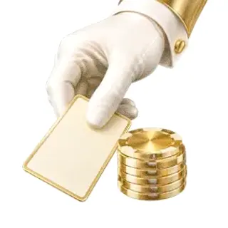Hand dealing card — GQbet